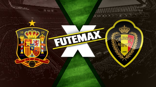 Espanha x Bélgica ao vivo