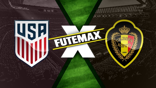 Estados Unidos x Bélgica ao vivo