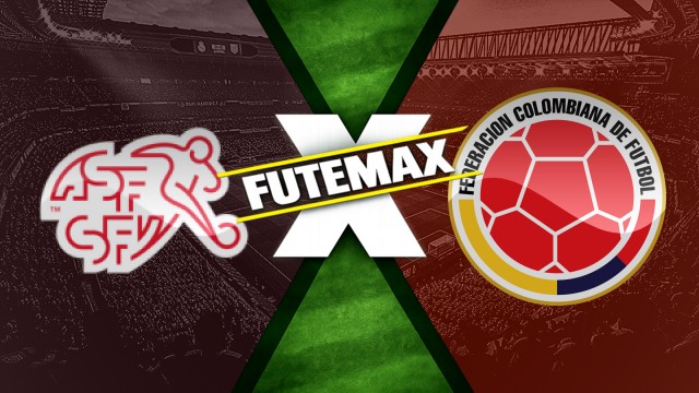 Suíça x Colômbia ao vivo